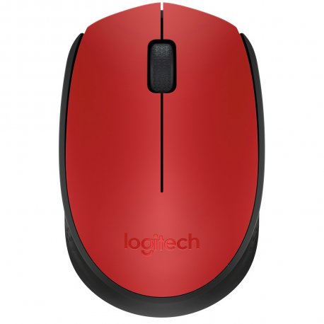Беспроводная мышь Logitech M171 Red/Black (910-004641)