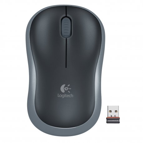 Беспроводная мышь Logitech M185 Grey (910-002238)