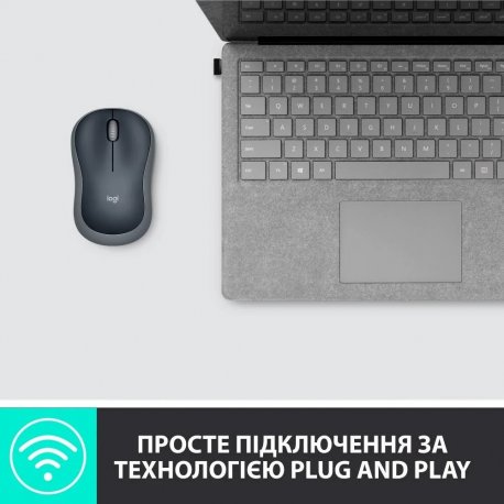 Бездротова миша Logitech M185 Grey (910-002238)
