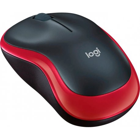 Беспроводная мышь Logitech M185 Red (910-002237)