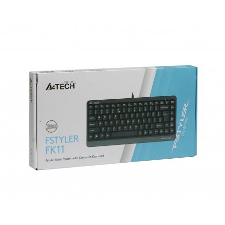 Клавиатура A4Tech FK11 Grey