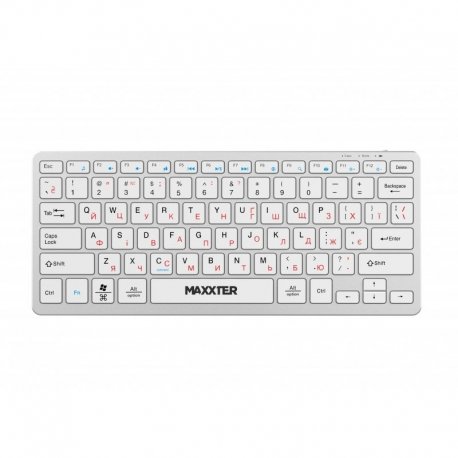 Бездротова клавіатура Maxxter KBW-C01S-UA Silver