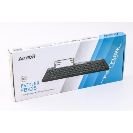 Бездротова клавіатура A4Tech Fstyler FBK25 Black