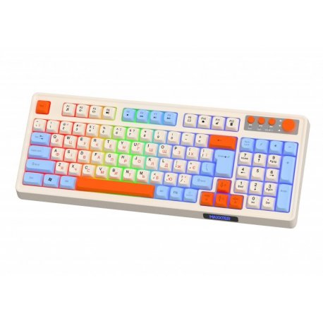 Бездротова клавіатура Maxxter KBGW-3C01-UA White