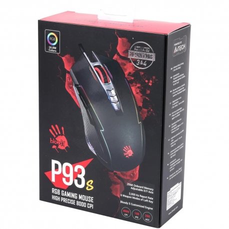 Мышь A4Tech P93s Bloody Black