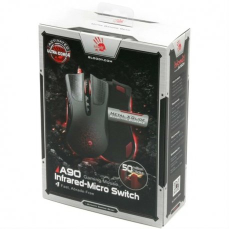 Миша Bloody A90A Black
