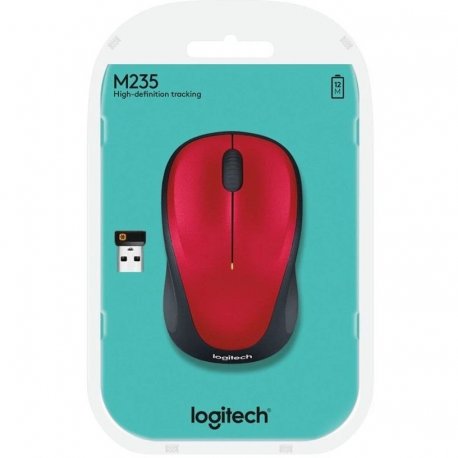 Миша Logitech M235 Red (910-002496)