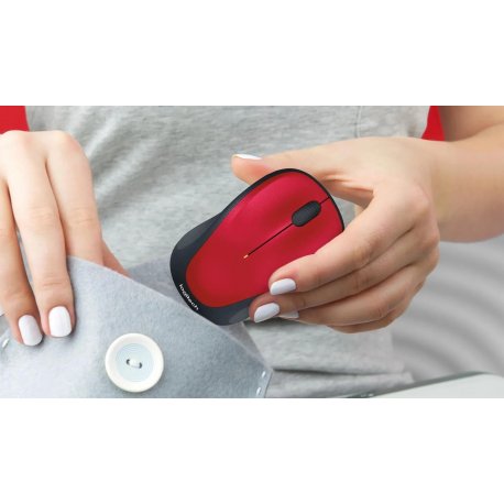 Мышь Logitech M235 Red (910-002496)