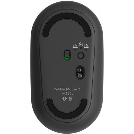 Бездротова миша Logitech Pebble Mouse 2 M350s Graphite (910-007015)
