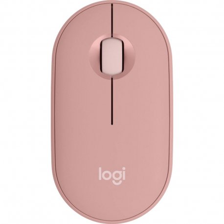 Беспроводная мышь Logitech Pebble Mouse 2 M350s Rose (910-007014)