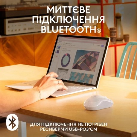 Бездротова миша Logitech M240 Silent Charcoal (910-007119)