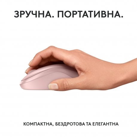 Бездротова миша Logitech M240 Silent Rose (910-007121)