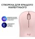 Бездротова миша Logitech M240 Silent Rose (910-007121)