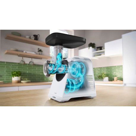 Електрична м'ясорубка Bosch White (MFWS607W)