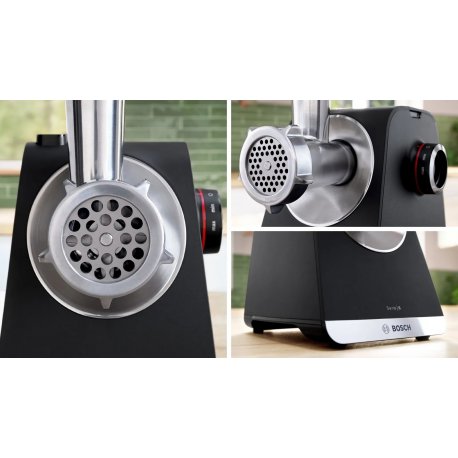 Електрична м'ясорубка Bosch Blac (MFWS650B)