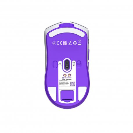 Бездротова миша Hator Hellyberry HM47 Wireless (HM47_white_violet)