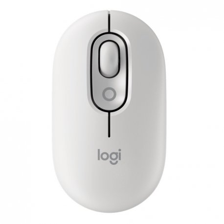 Бездротова миша Logitech Pop Mouse with Emoji Off-White (910-007411)