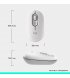 Бездротова миша Logitech Pop Mouse with Emoji Off-White (910-007411)