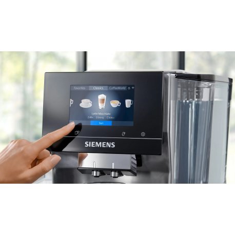 Кавомашина Siemens TQ715R03 Black/Silver