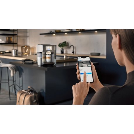 Кофемашина Siemens TQ715R03 Black/Silver
