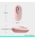 Бездротова миша Logitech Pop Mouse with Emoji Rose (910-007413)