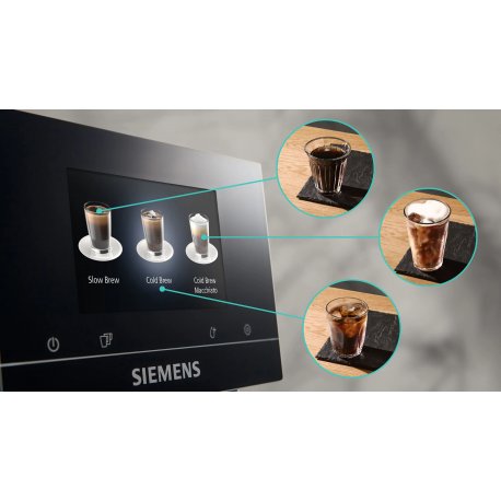 Кофемашина Siemens TQ715R03 Black/Silver