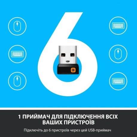Бездротова миша Logitech M325s Dark Silver (910-006812)