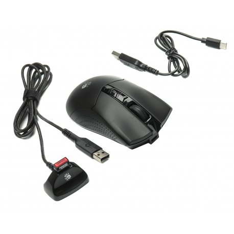 Беспроводная мышь A4Tech Bloody R90 Plus Black