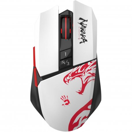 Бездротова миша A4Tech Bloody R36 Ultra Naraka White