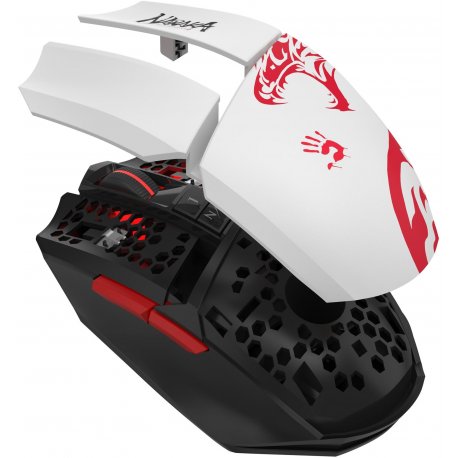 Бездротова миша A4Tech Bloody R36 Ultra Naraka White