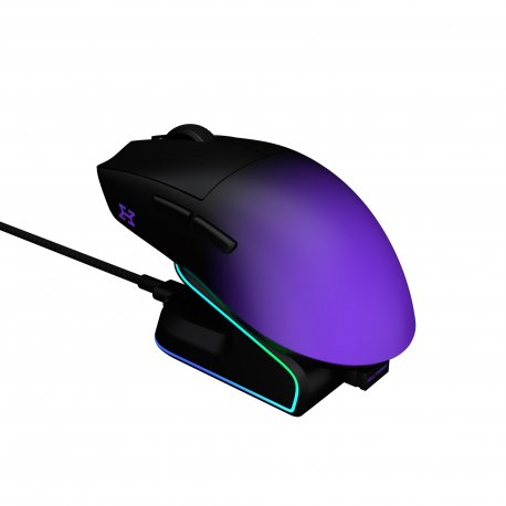 Бездротова миша Hator Hellyberry HM47 Pro Wireless Black/Violet Gradient (HM47PRO_black_violet)