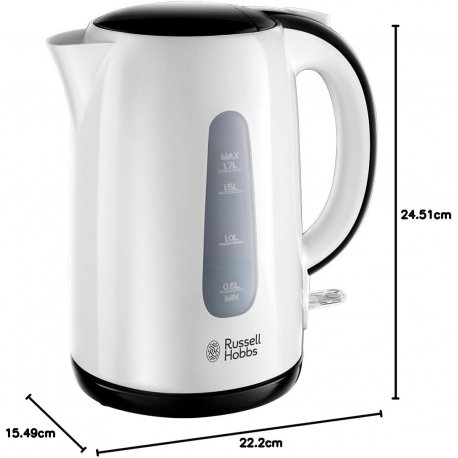 Электрочайник Russell Hobbs My Breakfast White/Black (25070-70)