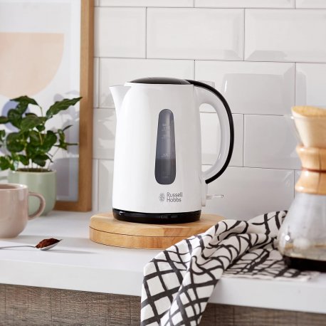 Электрочайник Russell Hobbs My Breakfast White/Black (25070-70)