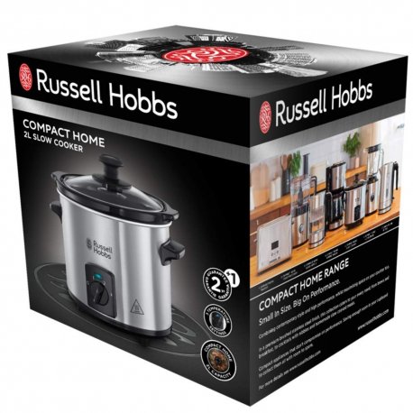 Медленноварка Russell Hobbs CompactHome 2L Grey (25570-56)