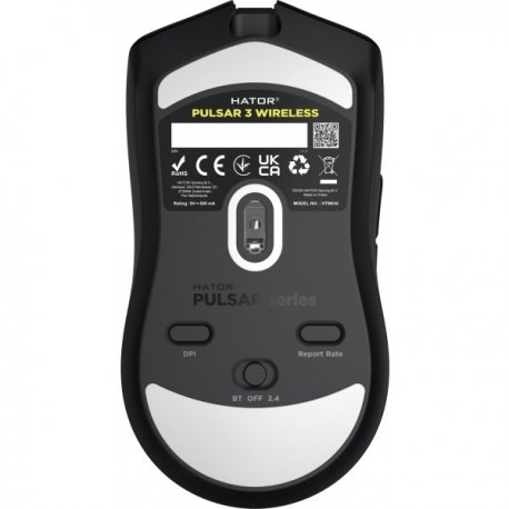 Бездротова миша Hator Pulsar 3 Wireless Black (HTM630)
