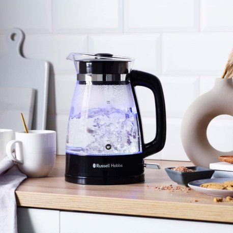 Электрочайник Russell Hobbs Hourglass Black/Silver (26080-70)