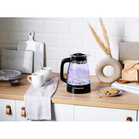 Электрочайник Russell Hobbs Hourglass Black/Silver (26080-70)