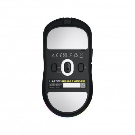 Бездротова миша Hator Quasar 3 Wireless Black (HTM730)