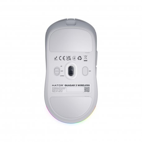 Бездротова миша Hator Quasar 3 Wireless Black (HTM730)