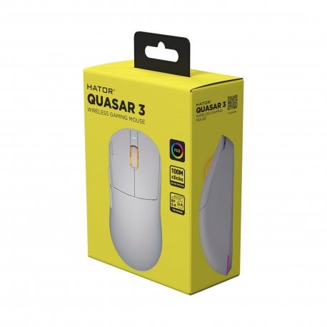 Бездротова миша Hator Quasar 3 Wireless Black (HTM730)