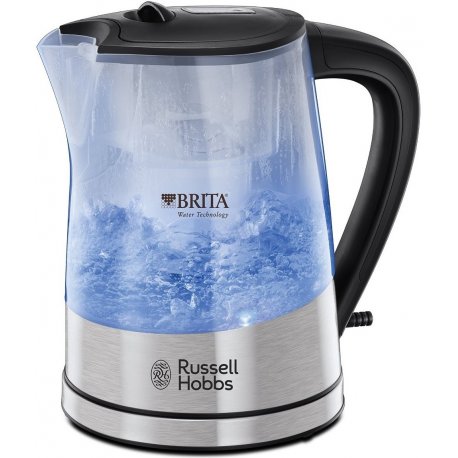 Електрочайник Russell Hobbs Purity Silver/Black (22850-70)