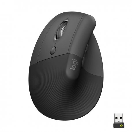 Беспроводная мышь Logitech Lift Vertical Ergonomic Graphite (910-006474)