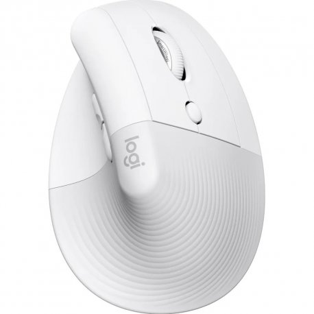 Беспроводная мышь Logitech Lift for Mac Vertical Ergonomic White (910-006477)