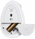 Беспроводная мышь Logitech Lift for Mac Vertical Ergonomic White (910-006477)