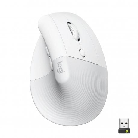Бездротова миша Logitech Lift Vertical Ergonomic White (910-006475)