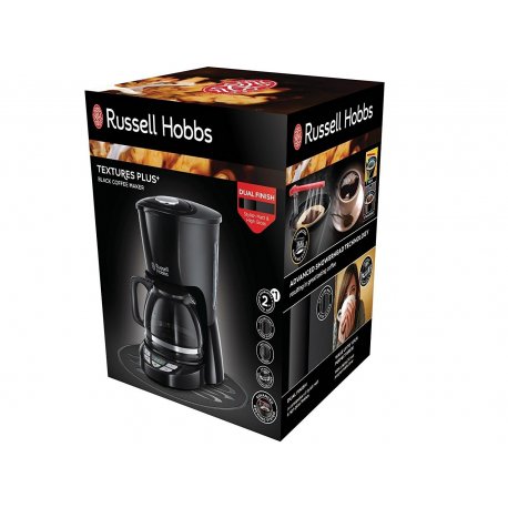 Кавоварка крапельна Russell Hobbs Textures Plus Black (22620-56)