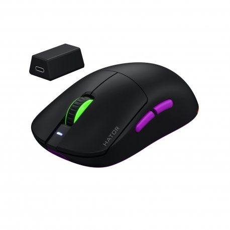 Бездротова миша ігрова Hator Quasar 3 Ultra 8K Wireless Black (HTM770)