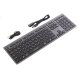 Бездротова клавіатура A4Tech FBX50C Grey