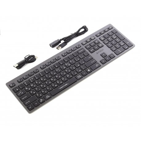 Беспроводная клавиатура A4Tech FBX50C Grey