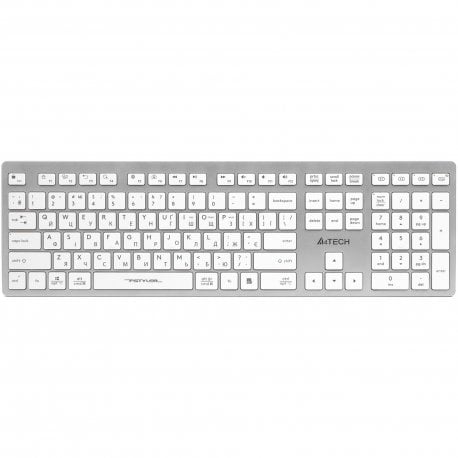 Бездротова клавіатура A4Tech FBX50C White